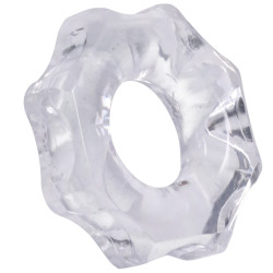 RockSolid by Doc Johnson Cockring The Gear 20 mm Transparent
